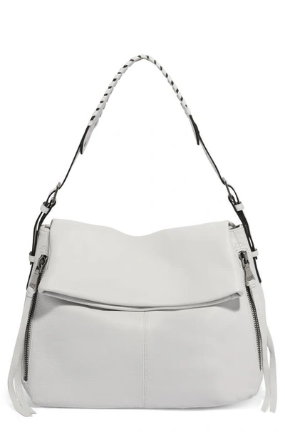 Shop Aimee Kestenberg Bali Double Entry Bag In Cloud Winter White