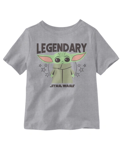 Shop Star Wars Legendary  Short Sleeve Toddler Boys T-shirt In Heather Gray