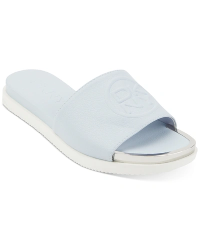 Shop Dkny Women's Baby Slip-on Slide Sandals In Halogen