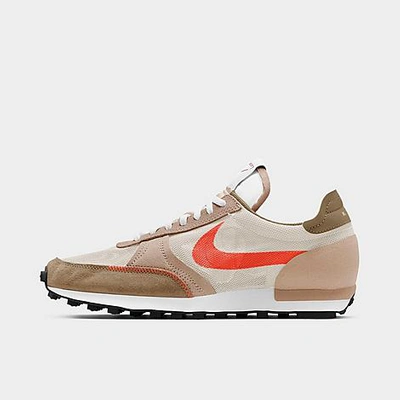 Shop Nike Men's Dbreak-type Casual Shoes In Light Bone/hemp/dark Driftwood/orange