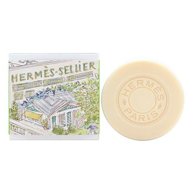 Pre-owned Hermes Le Jardin De Monsieur Li /  Soap Perfumed 3.5 oz (100 Ml) (u) In White