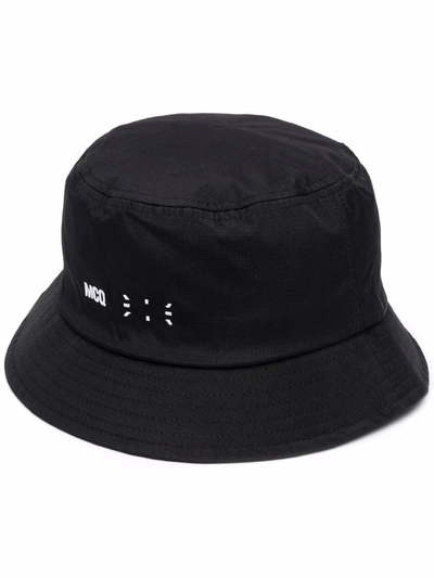 Shop Mcq By Alexander Mcqueen Logo-print Bucket Hat In Black