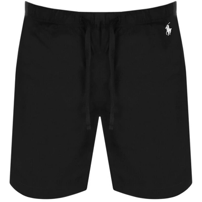 Shop Ralph Lauren Jersey Shorts Black