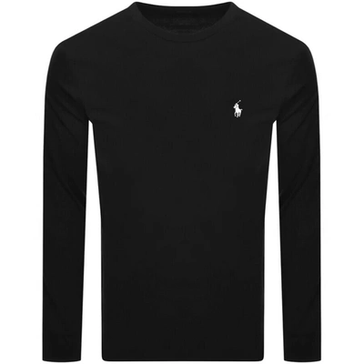 Polo Ralph Lauren Ralph Lauren Long Sleeved T Shirt Black In Black