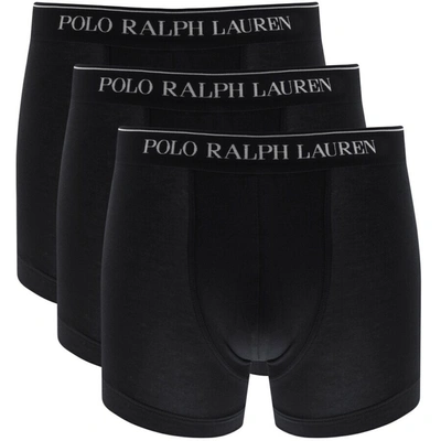 Shop Ralph Lauren Underwear 3 Pack Trunks Navy