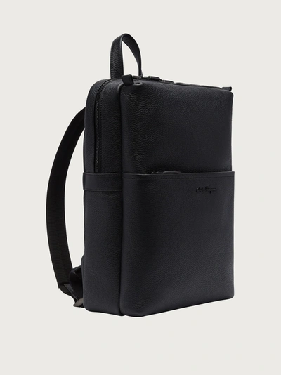 Shop Ferragamo Backpack In Black