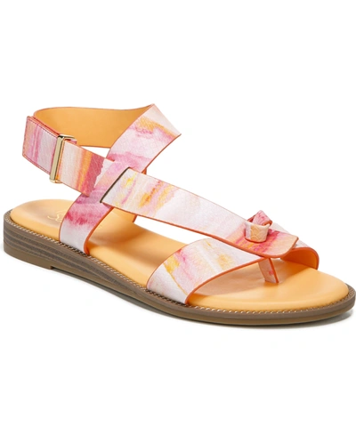 Shop Franco Sarto Glenni Sandals Women's Shoes In Sunset Faux Leather