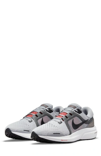 Shop Nike Air Zoom Vomero 16 Road Running Shoe In Grey/ Black