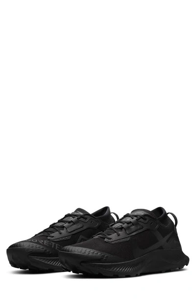 Shop Nike Pegasus Trail 3 Gore-tex® Running Shoe In Black/ Black