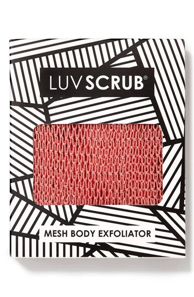 Shop Luv Scrub ® Mesh Body Exfoliator In Naked Sunset