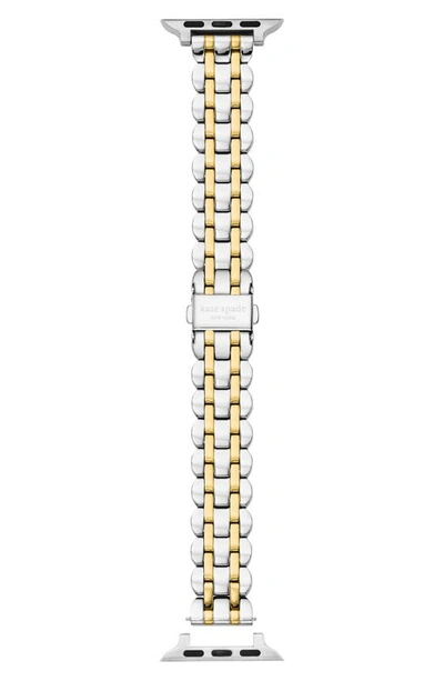 Shop Kate Spade Scallop Apple Watch® Bracelet Band In Two-tone