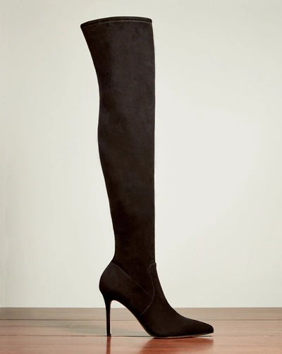 Shop Veronica Beard Lisa Over-the-knee Boot In Black