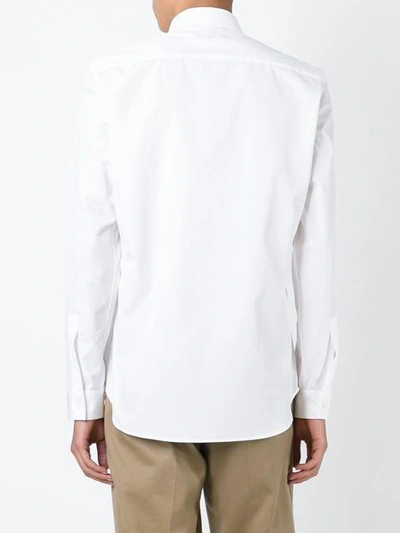 Shop Maison Margiela Classic Formal Shirt - White