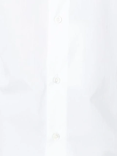 Shop Maison Margiela Classic Formal Shirt - White