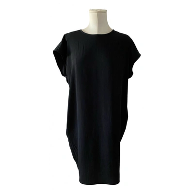 Pre-owned La Fabrique Mini Dress In Black