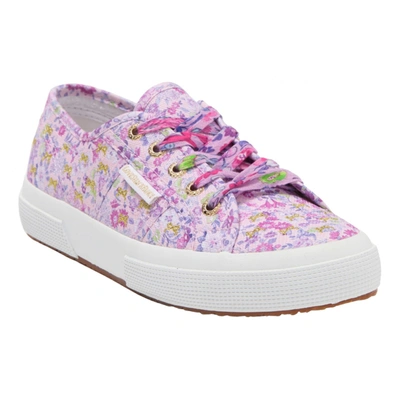 Pre-owned Loveshackfancy Cloth Trainers In Multicolour