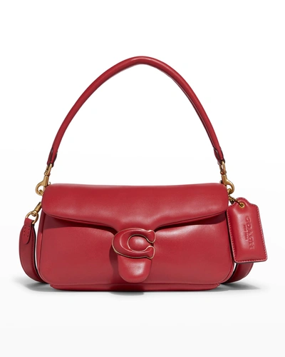 Shop Coach Pillow Tabby 26 Leather Shoulder Bag In B4red Apple