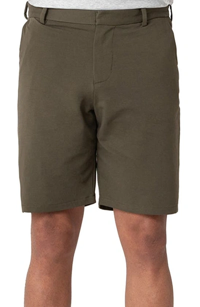 Shop Swet Tailor Everyday Chino Shorts In Army Green