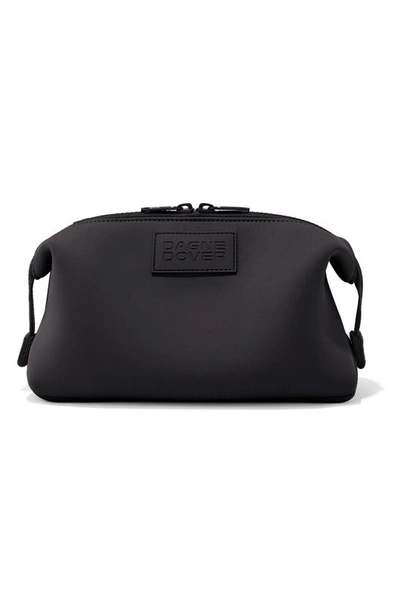 Shop Dagne Dover Hunter Large Neoprene Toiletry Bag In Onyx