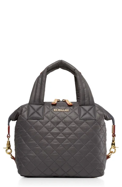 Shop Mz Wallace Small Sutton Bag In Magnet