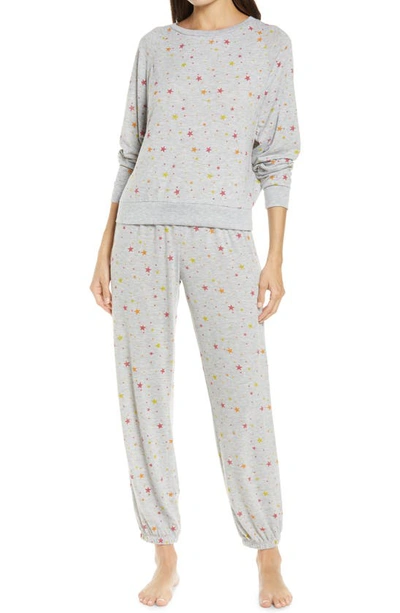 Shop Honeydew Intimates Star Seeker Pajamas In Rainbow Stars