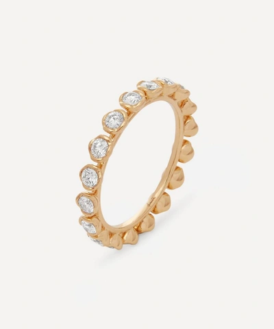 Shop Annoushka 18ct Gold Marguerite Diamond Eternity Ring