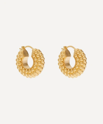 Shop Missoma 18ct Gold-plated Baya Hoop Earrings