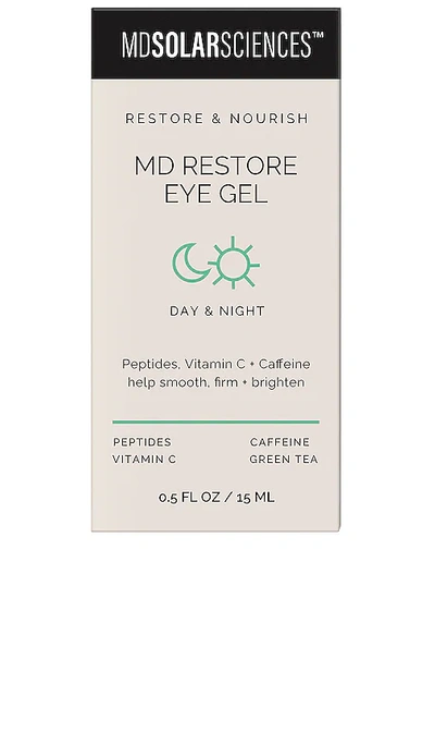 Shop Mdsolarsciences Md Restore Eye Gel In Beauty: Na