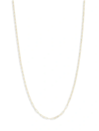 Shop Saks Fifth Avenue Women's 14k Yellow Gold Paperclip Chain Necklace/22"