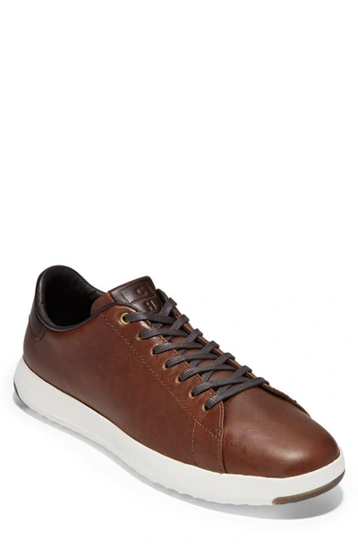 Shop Cole Haan Grandpro Low Top Sneaker In Mesquite/ Coffee Leather