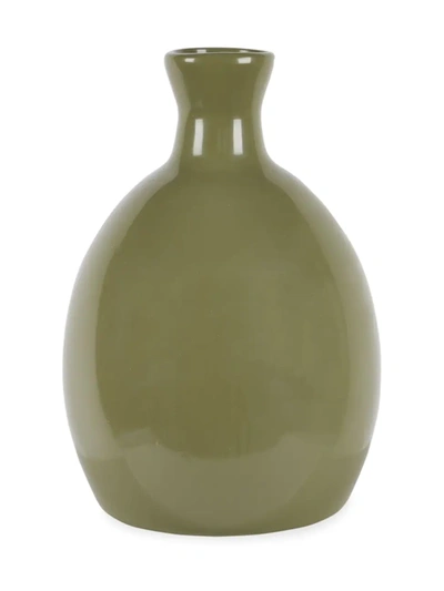 Shop Etúhome Artisanal Vase In Sage