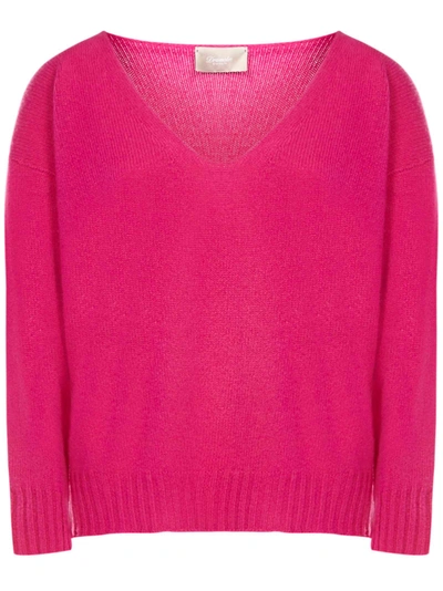Shop Drumohr Sweater In Fuxia
