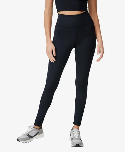 Shop Cotton On Women's Contouring Full Length Legging Pants In Black