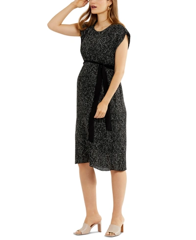Shop A Pea In The Pod The Universal Maternity Dress In Black/white