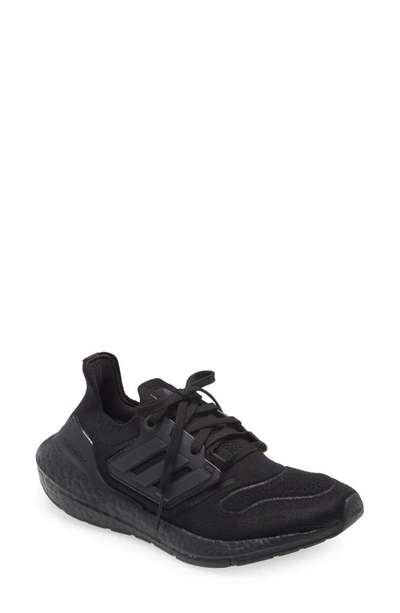 Shop Adidas Originals Ultraboost 22 W Running Shoe In Core Black/core Black