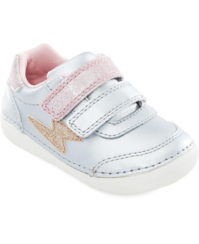 Shop Stride Rite Toddler Girls Soft Motion Kennedy Sneakers In Silver-tone Multi
