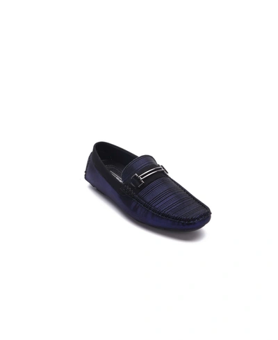 Shop Aston Marc Men's Fashion Driving Shoes In Navy