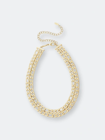 Shop Ettika Double Linked 18k Gold Plated Chain Necklace