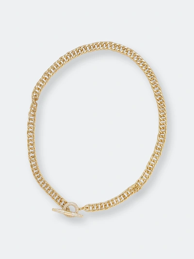 Shop Ettika All About That Chain Crystal And 18k Gold Plated Necklace