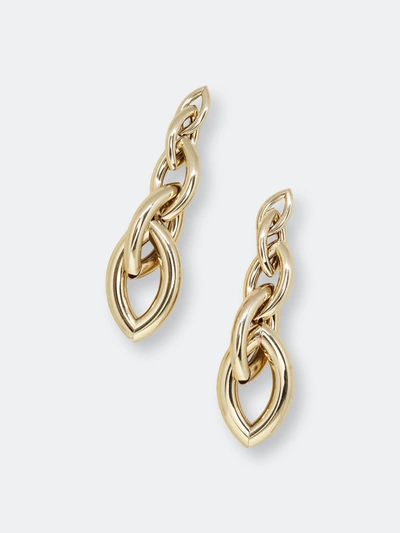 Shop Ettika Gradual 18k Gold Plated Chain Link Earrings