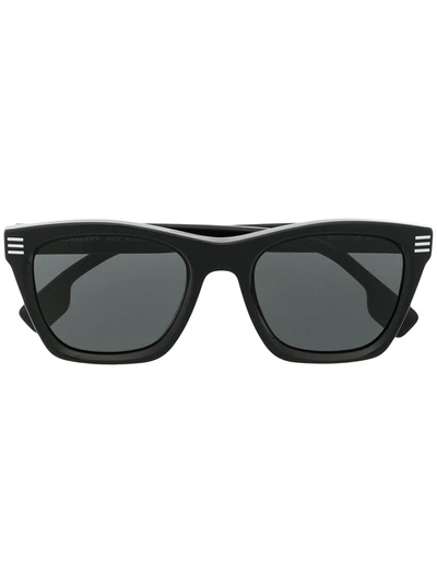 Shop Burberry Eyewear Cooper Square-frame Sunglasses In Black