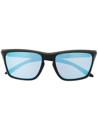 Shop Oakley Sylas Square-frame Sunglasses In Black