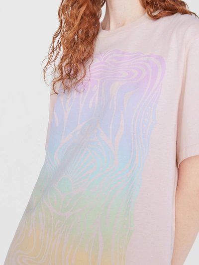 Shop Stella Mccartney Fluid Print T-shirt In Printed