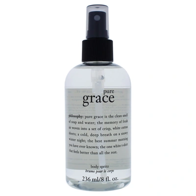 Shop Philosophy Pure Grace Body Spritz By  For Women - 8 oz Body Spray In N/a