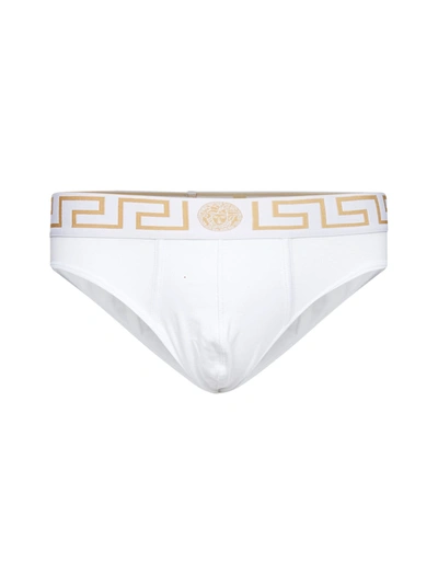 Shop Versace Underwear In Nero Bianco