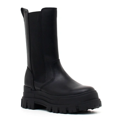 Shop Buffalo London Women's Black Polyurethane Ankle Boots