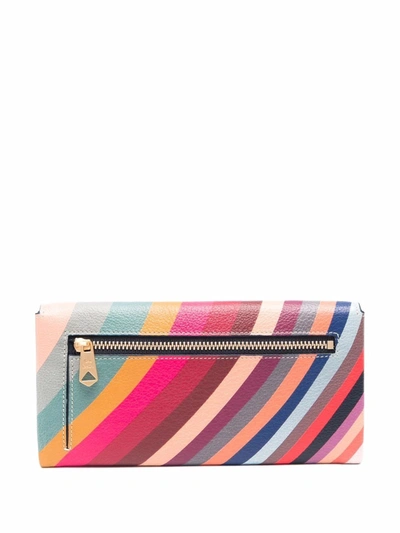 Shop Paul Smith Leather Wallet In Multicolor