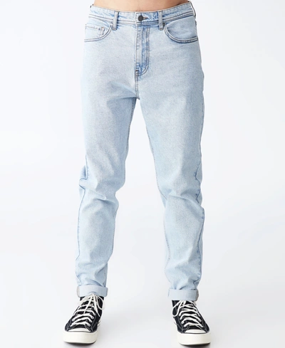Cotton On Men's Relaxed Tapered Jeans In Brooklyn Blue | ModeSens