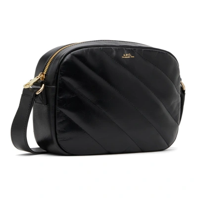 A.p.c. Black Meryl Shoulder Bag | ModeSens