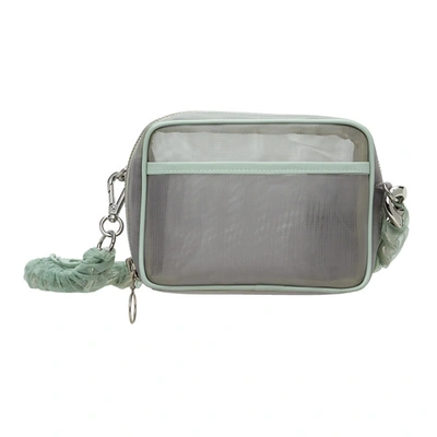 Shop Kara Green Tulle Camera Bag In Seafoam